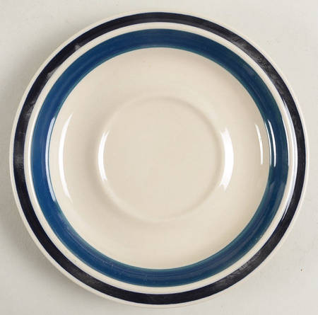 Estate Blue Navy Saucer