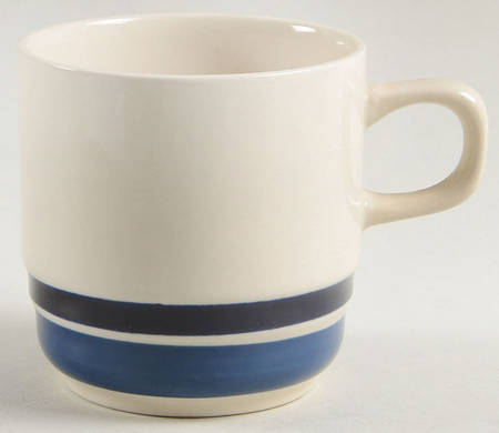 Estate Blue Navy Flat Cup
