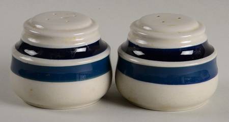 Estate Blue Navy Salt & Pepper Set
