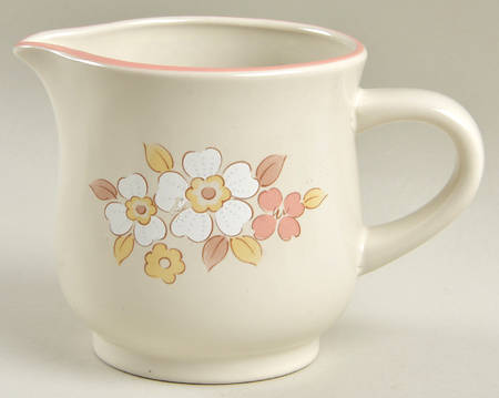 Fleur De Bois Peach Creamer