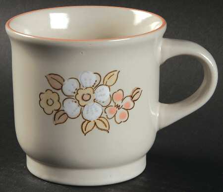 Fleur De Bois Peach Flat Cup