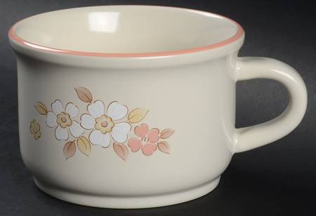Fleur De Bois Peach Soup Mug