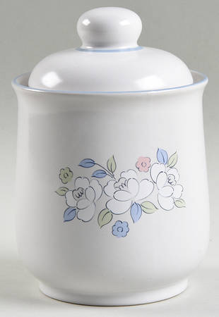 Fleur De Lune Small Canister & Lid