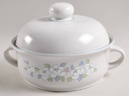 Fleur De Lune Round Covered Vegetable