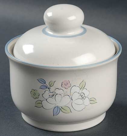 Fleur De Lune Sugar Bowl & Lid