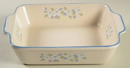Fleur De Lune 9" Square Baker