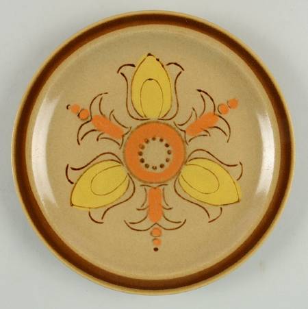 Fleur De Lis Salad Plate