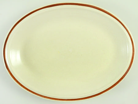 Foliage Time 12" Oval Serving Platter