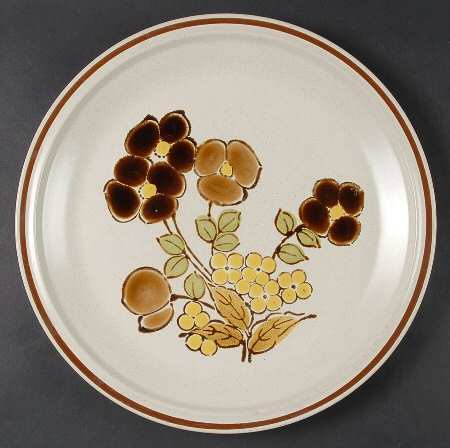 Foliage Time 12" Chop Plate (Round Platter)