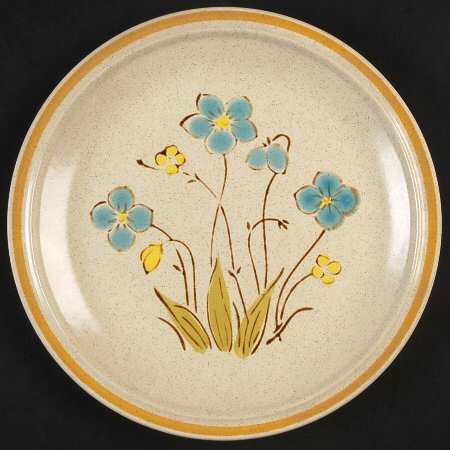 Highland Flowers Salad Plate