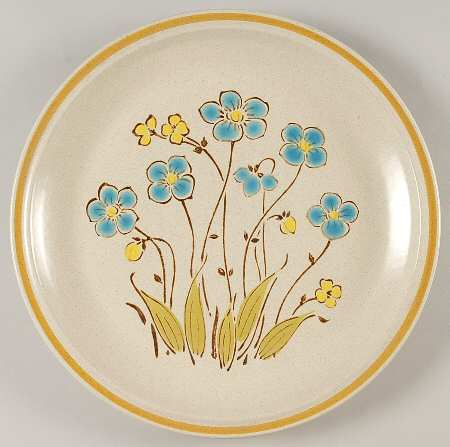 Highland Flowers 12" Chop Plate (Round Platter)