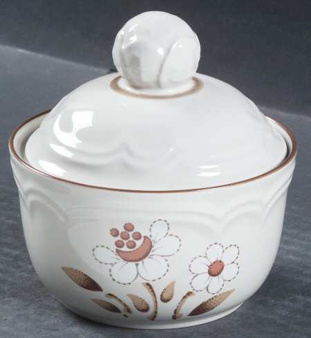 Mayblossom Brown Sugar Bowl & Lid
