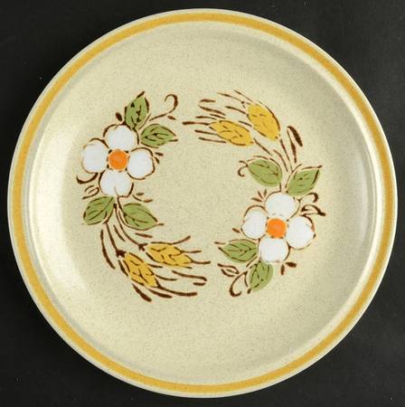 Prairie Flowers Salad Plate