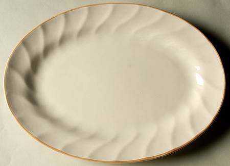 Simplicity 13" Oval Serving Platter
