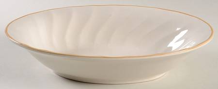 Simplicity 10" Oval Vegetable Bowl