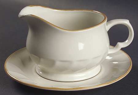 Simplicity Gravy Boat & Underplate