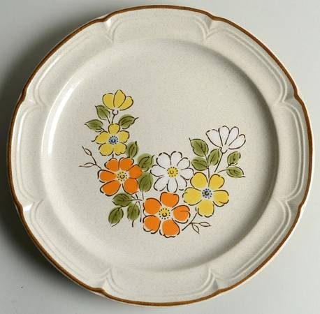 Spring Garden Dinner Plate
