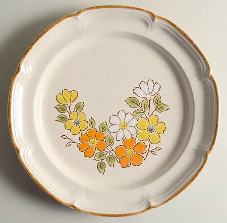 Spring Garden 12" Chop Plate (Round Platter)