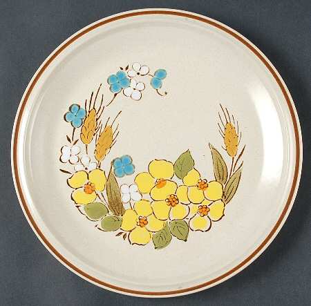 Springtime 12" Chop Plate (Round Platter)