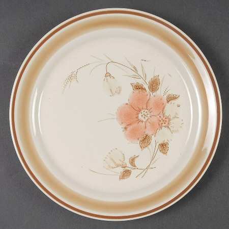 Water Colors Blush Salad Plate