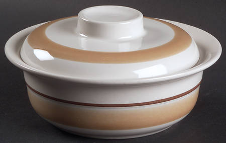 Water Colors Horizon Individual Casserole & Lid