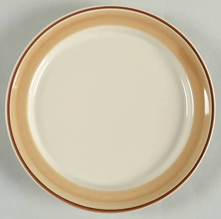 Water Colors Horizon Salad Plate