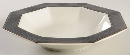 Black Tortoise Rim Soup Bowl