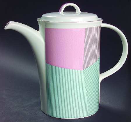 Jai Alai Coffee Pot & Lid