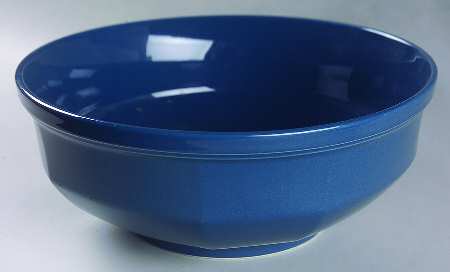Options in Dining Dark Blue (#FN550) 8" Round Vegetable Bowl