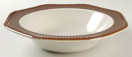 Amber Mist 10" Round Vegetable Bowl