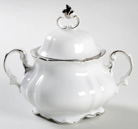 Empire Platin Sugar Bowl & Lid