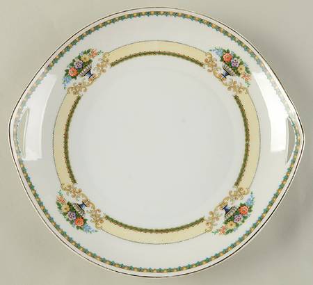 5993 Handled Cake Plate