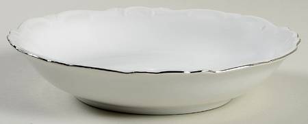 Margaret (Platinum Trim) Coupe Soup Bowl