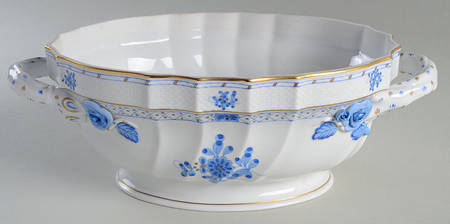 Blue Garden (Wb) Oval Tureen No Lid