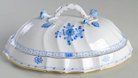 Blue Garden (Wb) Lid for Oval Tureen