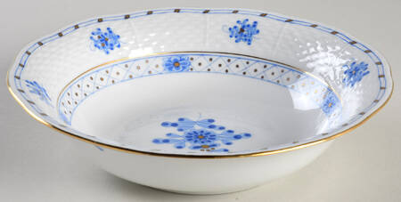 Blue Garden (Wb) Coupe Cereal Bowl