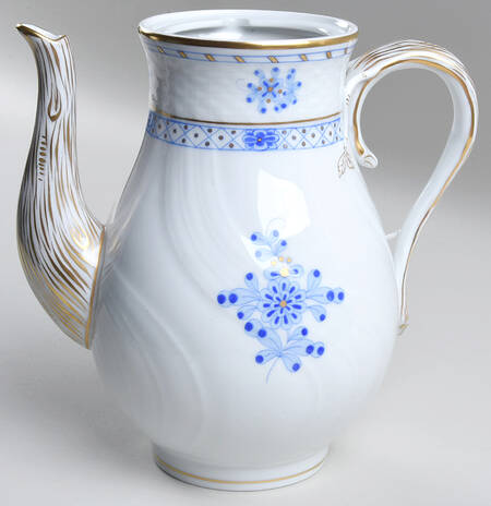 Blue Garden (Wb) Coffee Pot No Lid