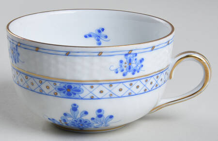 Blue Garden (Wb) Flat Cup