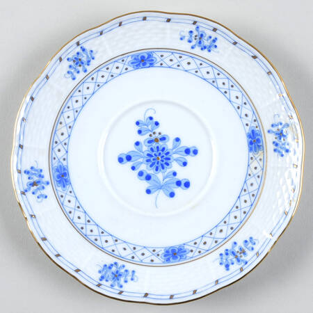 Blue Garden (Wb) Saucer for Cream Soup Bowl & Lid