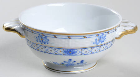 Blue Garden (Wb) Cream Soup Bowl No Lid