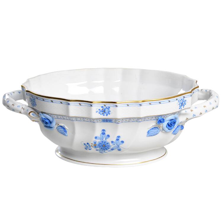 Blue Garden (Wb) Oval Tureen No Lid