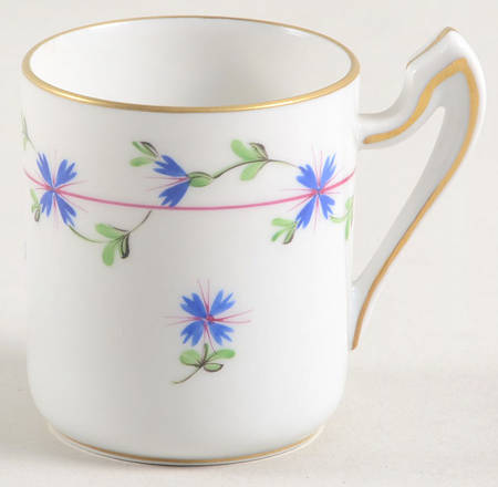 Blue Garland (PBG) Flat Demitasse Cup