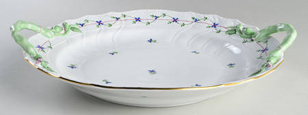 Blue Garland (PBG) 14" Handled Chop Plate (Round Platter)