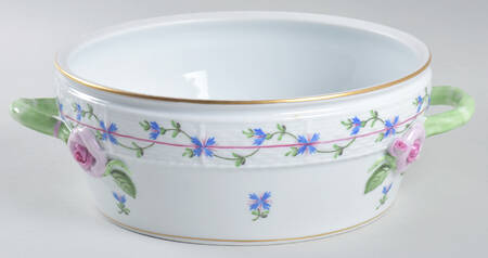 Blue Garland (PBG) Round Vegetable No Lid
