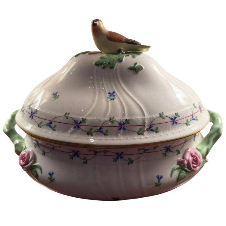 Blue Garland (PBG) Oval Tureen & Lid