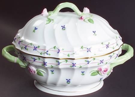 Blue Garland (PBG) Tureen & Lid by Herend