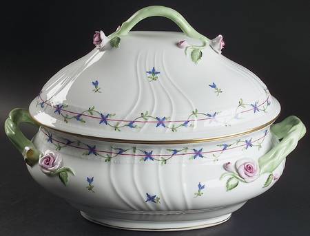 Blue Garland (PBG) Tureen & Lid by Herend