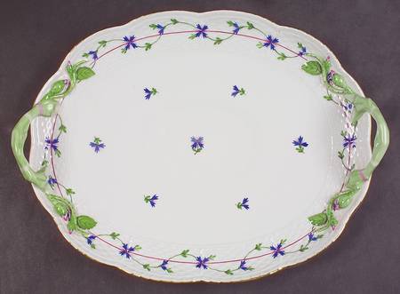 Blue Garland (PBG) 12" Oval Handled Tray