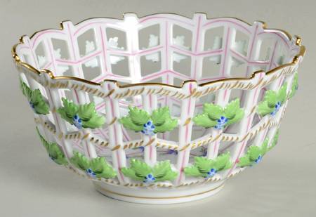 Blue Garland (PBG) 6" Round Open Weave Basket