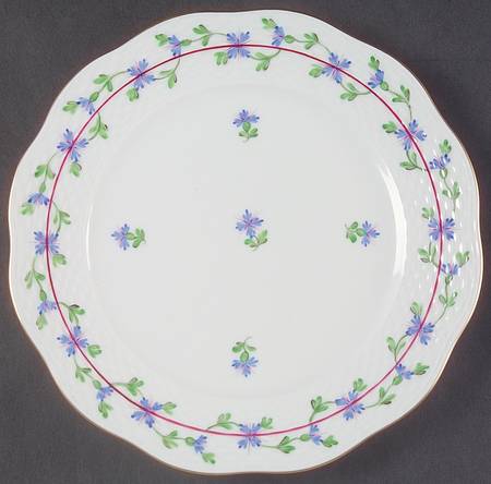 Blue Garland (PBG) Dessert Luncheon Plate by Herend
